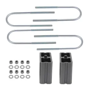 Aqkl5f Maxpeedingrods 4 Inch Drop Lowering Blocks Kit For Most Mini Pickups And Trucks With 3 Axle Tube