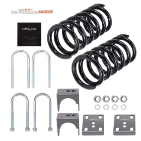 B1ez7h Maxpeedingrods 3 Inch Lowering Coil Springs Kit 5 Drop Axle Flip For Ford Ranger/mazda B 1998-2014