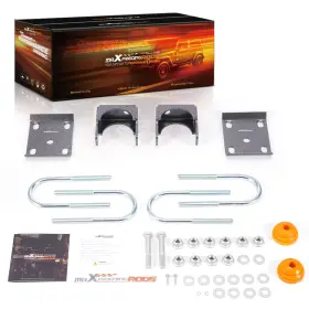 Maxpeedingrods B3w4me 6 Inch Rear Lowering Flip For Chevrolet C1500 Silverado 1988-1998 Axle Steel
