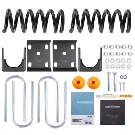 Bgqu0v Maxpeedingrods Front 3 Inch Rear 6 Drop Springs Kit For Chevy Silverado Gmc Sierra C1500 2wd 88-98