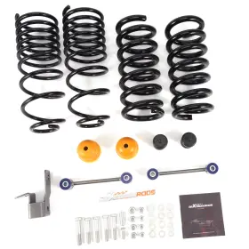 Bokcp4 Maxpeedingrods Front And Rear Coil Spring Lowering Kit For Dodge Ram 1500 2wd 09-18 Drop 2 Inch /4