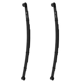 Bywan7 Maxpeedingrods 1 Inch Drop Leaf Spring Set For Camaro/firebird 1967-1981 Rear Black E-coat Finish