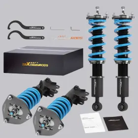 C5qmzd Maxpeedingrods 24 Click Damper Adjustable Coilovers Shocks Kit For Mitsubishi Eclipse 2000-2005