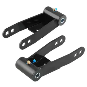 D1rz0e Maxpeedingrods 2x Drop Shackles 2 Inch Lowering Kit For Dodge Ram 2500 3500 2wd 4wd 1994-02