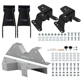 D3cwiv Maxpeedingrods Rear 4 Inch Drop Lowering Kit For Chevy C10 Gmc C15 C1500 Pickup 2wd 1973-87
