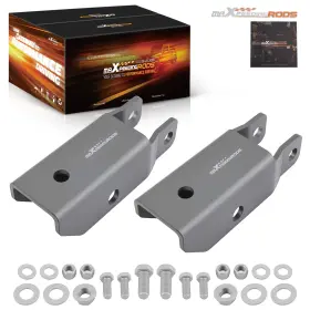 D3jgun Maxpeedingrods Rear Lowering Shock Extender For Ford F150 1997-2003 High Tensile Steel