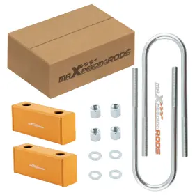 D578l9 Maxpeedingrods Rear 3 Inch Drop Blocks Lowering Kit For Chevy C10 Gmc C15/c1500 1963-1972 2wd
