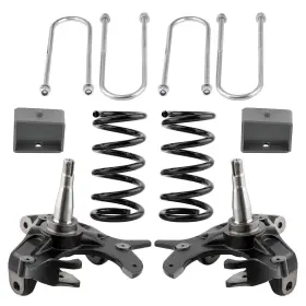 D7q1pz Maxpeedingrods 5 Inch Front 4 Rear Drop Lowering Kit For Chevy S10 Gmc S15 V6 2wd 82-2004