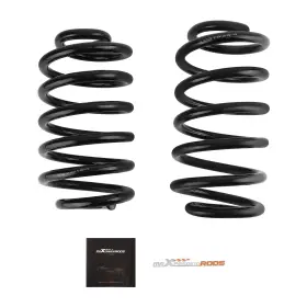 Dbf6xi Maxpeedingrods 4 Inch Drop Rear Springs For Chevrolet Tahoe Suburban Avalanche 2000-2006 2wd/4wd