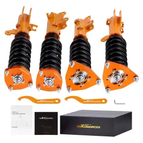 Dv3bps Maxpeedingrods Coilover Kits For Hyundai Tiburon 2003-2008 Adj. Height Shocks Absorber Struts