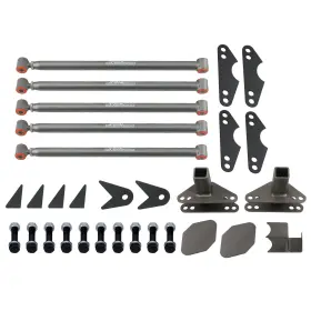 Maxpeedingrods E1rz3j Universal Weld On Parallel Bars 4 Link Kit For Rod Rat Truck Car Air Ride