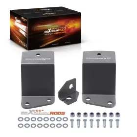 E34zln Maxpeedingrods 2 Inch Rear Drop Hangers Lowering Kit For Chevy Gmc C1500 1988-1998 Carbon Steel