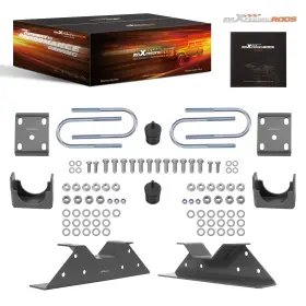 Eiy35w Maxpeedingrods 6in Rear Flip Lowering Kit C-notch For Chevy Gmc C10 C1500 Pickup 1973-1987