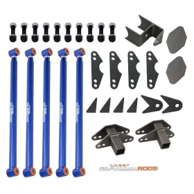 Em0c95 Maxpeedingrods Weld On Parallel 4 Link Kit Pan Hard Bar For Rod Rat Truck Car Air Ride