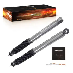 F1cebp Maxpeedingrods Lowering Twin Tube Shocks Rear For Ford F150 1997-2003 2-4 Inch Drop Height