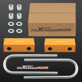 Fb5s8g Maxpeedingrods Rear 3 Inch Drop Blocks Lowering Kit For Chevy C10 Gmc C15/c1500 1963-1972 2wd
