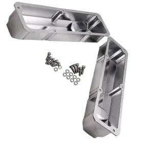 Fiuo91 Maxpeedingrods 2pc Aluminum Valve Cover For Ford Fe Bbf 332 352 360 406 413 427 428 1958-1976 #2