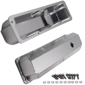 Fiuo91 Maxpeedingrods 2pc Aluminum Valve Cover For Ford Fe Bbf 332 352 360 406 413 427 428 1958-1976 #3