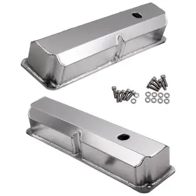Fiuo91 Maxpeedingrods 2pc Aluminum Valve Cover For Ford Fe Bbf 332 352 360 406 413 427 428 1958-1976