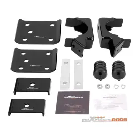 Fliu4q Maxpeedingrods Rear Axle Drop Lowering Kit For Gmc Sierra 1500 Pickup 4-door 2007-2018 Steel