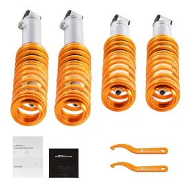 Fv4apb Maxpeedingrods Street Lowering Coilovers Fit For Mazda Miata Mx5 Mk1 Na 90-97 Shocks Absorbers