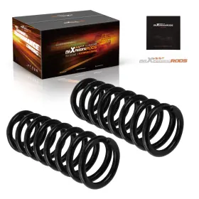 H6qlvs Maxpeedingrods Front 2 Inch Drop Springs For Ford F150 2004-2013 Powder Coated Performance