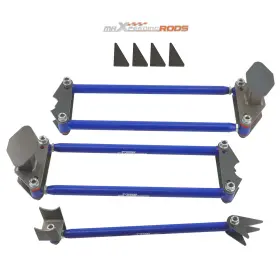 Hf9uj1 Maxpeedingrods Universal Weld On Axle Parallel 4 Link Kit For Truck Classic Car Air Ride