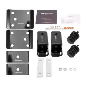 Hin8ba Maxpeedingrods Rear Axle Lowering For Gmc Sierra1500 2014-18 Base Standard Cab Pickup 2-door