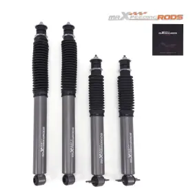 Hs74qu Maxpeedingrods Complete Drop Shock Kit For Ford F-150 2wd 1997-2004 3 Inch Front 6 Rear Height