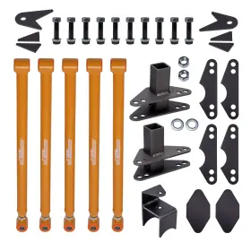 Maxpeedingrods I1g2ho Weld-on Rear 4 Parallel Link Mount Kit For Truck Classic Car Aira Ride
