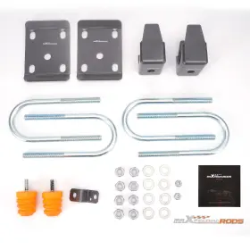 I32doy Maxpeedingrods 6 Inch Rear Suspension Lowering Kit For Ford F150 1997-2004 Steel Construction