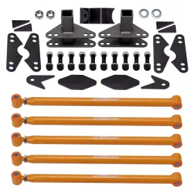 I8mszw Maxpeedingrods Weld-on Rear 4 Parallel Link Mount Kit For Truck Classic Car Aira Ride