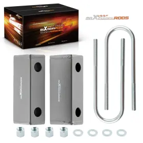 Iayuk3 Maxpeedingrods 3 Inch Drop Lowering Kit Blocks U-bolts For Chevy C20 C10 Gmc C15 2wd 1967-1972