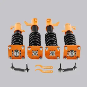 Inwbl9 Maxpeedingrods 24 Way Damper Coilover Suspension Kit For Mazda Protege 5 99-03 Shock Struts