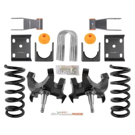 Ipvrh1 Maxpeedingrods Front 5 Inch &rear 7-8 Drop Kit For Chevrolet / Gmc C1500 88-98 /rotors