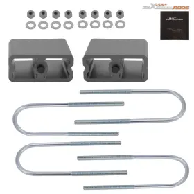 Jmo38g Maxpeedingrods 4 Inch Drop Lowering Blocks Kit For Most Mini Pickups And Trucks With 3 Axle Tube