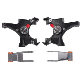 K1v76d Maxpeedingrods Front 2 Inch Rear 1-2 Drop Kit For Chevrolet Gmc C1500 1988-1998 Lowering