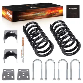 K4gxsi Maxpeedingrods 3 Inch Lowering Coil Springs 5 Drop Axle Flip Kit For Ford Ranger/mazda 98-2014
