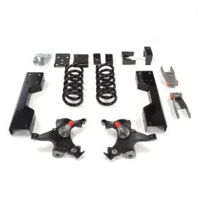 K5hy8w Maxpeedingrods Front 4 Inch Rear 7-8 Drop Kit For Chevy Gmc C1500 88-98 With 1.25 Rotors V8