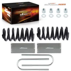 Kan71c Maxpeedingrods Complete Lowering Kit 2 Inch Front 3 Rear For Gmc Sierra C15 Chevy Truck 1963-1972 Kan71c Maxpeedingrods Complete Lowering Kit 2 Inch Front 3 Rear For Gmc Sierra C15 Chevy Truck 1963-1972