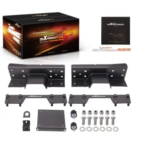 Kdjwz2 Maxpeedingrods Frame System C-notch For Dodge Ram 1500 02-08 Bolt-on Design High Grade Steel