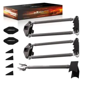 Kn6o59 Maxpeedingrods Adjustable Weld On Parallel 4 Link Kits For Universal Classic Car And Truck