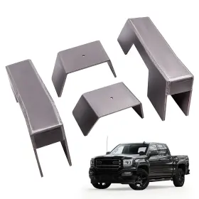 Ksiho4 Maxpeedingrods Diy 4 Inch Drop Under Bed Weld In C-notch For Chevy Silverado 1500 2007-2078 #3