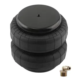 Ktyg7h Maxpeedingrods Front/rear L/r Air Suspension Bellows Bag Standard 2500 Lb 1/2 Inch Npt Single Port