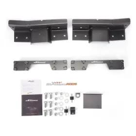 Lj7hdm Maxpeedingrods Heavy Duty Drop Kit For Dodge Ram 1500 2002-2008 C-notch Design Powder Coated