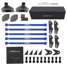 4-link Maxpeedingrods Lkxq9s Universal Parallel Suspension Kit Rat Truck For Classic Car Air Ride