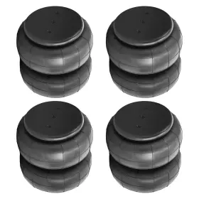 Lq1kjy Maxpeedingrods Pack Of 4 Standard 2600 Lb Air Ride Suspension Bellows Bag 1/2 Inch Npt Single Port