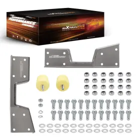 Lr8kea Maxpeedingrods Rear C-notch Kit Bump Stops For Gmc Sierra 1500 Classic Nbs Body 4x4 01-07