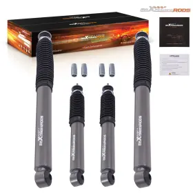 Maxpeedingrods Lrv6wh Drop Shocks Kit For Ford F100 F150 2wd 65-79 Front Rear Lowering With Dust Cover