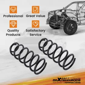 Lyt6ik Maxpeedingrods Performance Drop Coils 3 Inch For Dodge Durango 2wd 97-03 Front Suspension